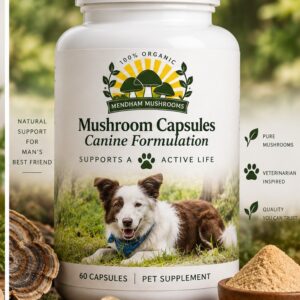 Turkey Tail Mushroom Capsules canine formulation product image